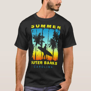 Family Vacation Carolina Outer Banks Sunset Beach T-Shirt