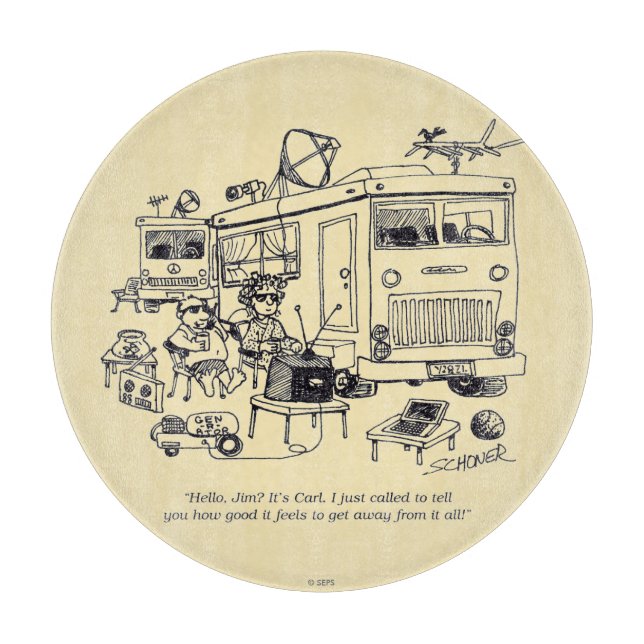 Family Vacation Cutting Board (Front)