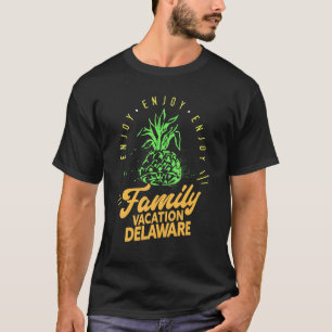 Family Vacation Delaware Matching Family Group Del T-Shirt