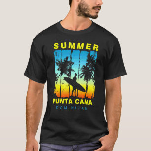 Family Vacation Dominican Punta Cana Sunset Beach T-Shirt