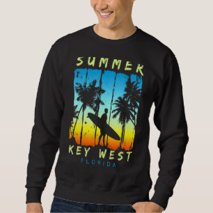Family Vacation Florida Key West Sunset Beach Sweatshirt