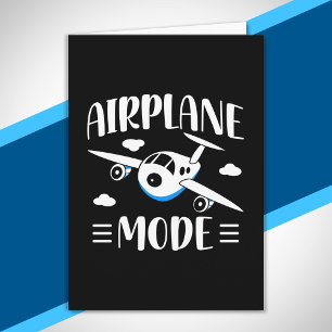 Family Vacation - Flying w/ Kids - Airplane Mode Card