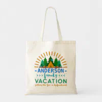 Camping Is My Therapy Funny Camping Zip Tote Bag