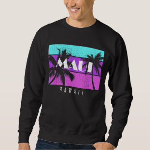 Family Vacation Hawaii Maui Sunset Beach Sweatshirt