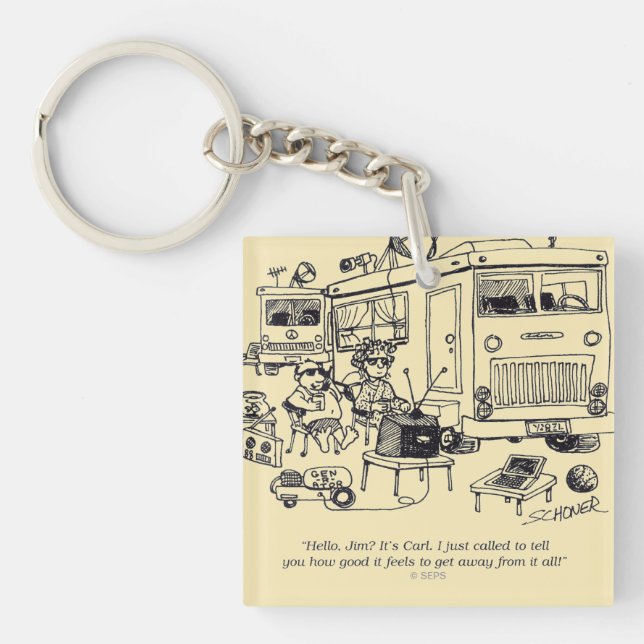 Family Vacation Keychain (Front)