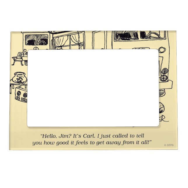 Family Vacation Magnetic Frame (Front)