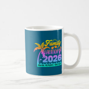 Family Vacation Making Memories Together Design Coffee Mug