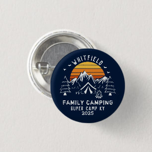 Family Vacation Matching Camping Swag Custom Button