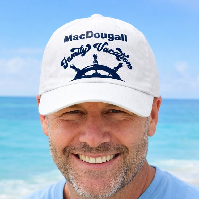 Family Vacation Matching Cruise Hat (Creator Uploaded)