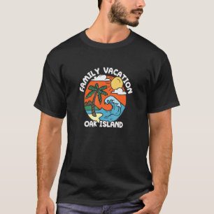 Family Vacation Oak Island Beach North Carolina T-Shirt