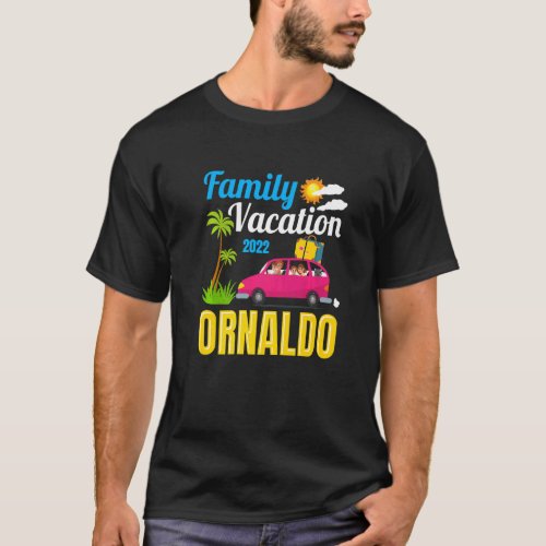 Family Vacation Orlando 2022 Florida Beach Matchin T_Shirt