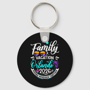 Family Vacation Orlando 2026 Matching Summer Vacat Keychain