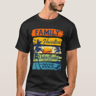 Family Vacation Outer Banks North Carolina 2025 Fa T-Shirt