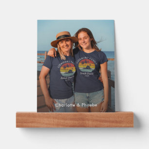 Family Vacation Photo Custom Picture Ledge