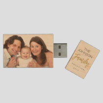 Family Vacation Photos USB Thumb Drive