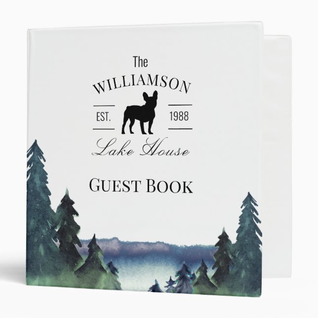 Family Vacation Rental Binder (Front/Inside)