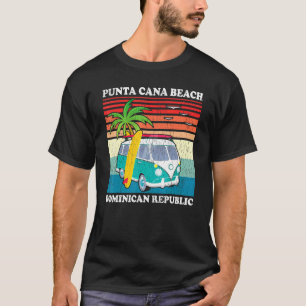 Family Vacation Retro Dominican Republic Punta Can T-Shirt