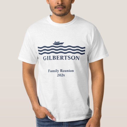 Family Vacation Reunion Cruise T_Shirt