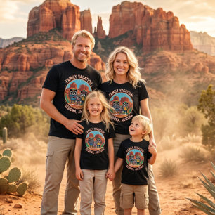 Family Vacation Sedona Arizona Matching Group T-Shirt