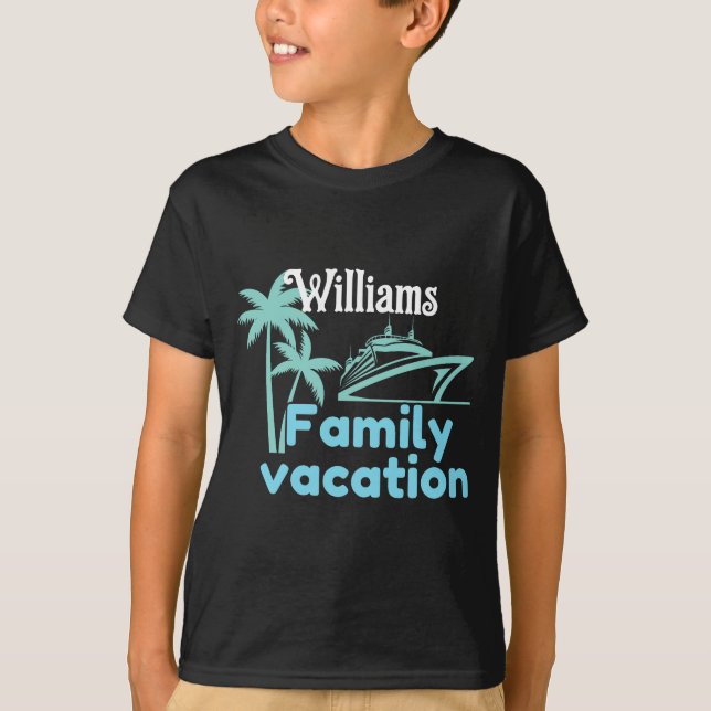 Family Vacation T-Shirt (Front)