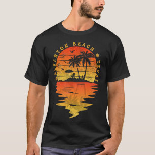 Family Vacation Tees Texas Galveston Beach Vintage