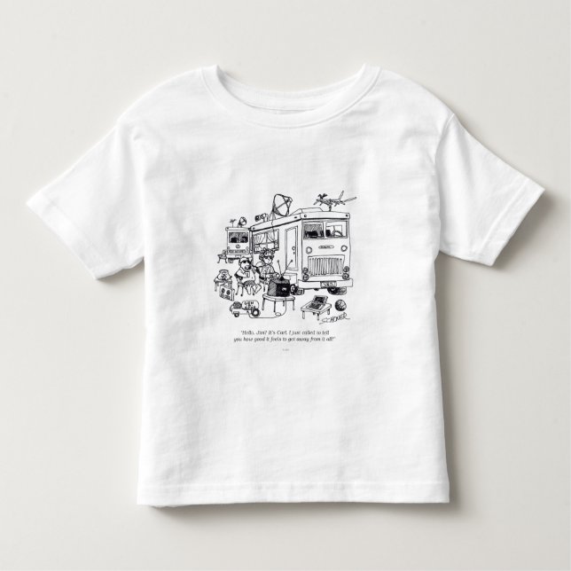 Family Vacation Toddler T-shirt (Front)