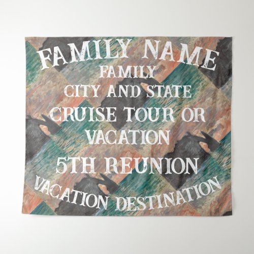 Family Vacation Tour Cruise Ship Group Reunion  Tapestry