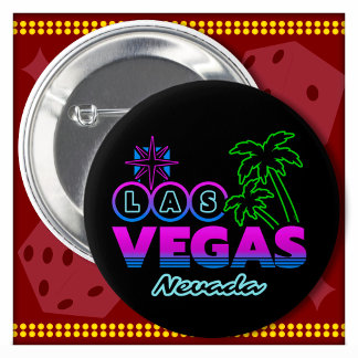Family Vacation Trip Souvenir Las Vegas Vacation Button