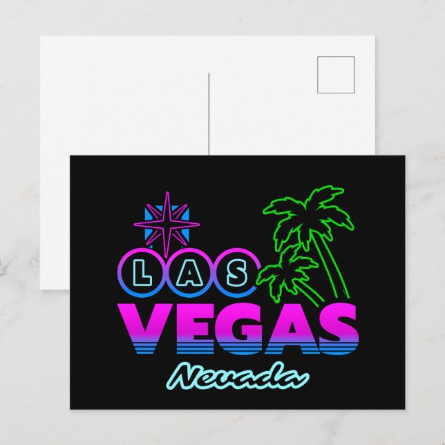 Family Vacation - Vegas Trip Souvenir - Las Vegas Postcard (Front/Back)