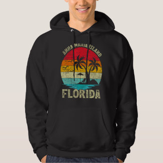 Family Vacation Vintage Retro Florida Anna Maria I Hoodie