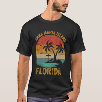 Family Vacation Vintage Retro Florida Anna Maria I T-Shirt