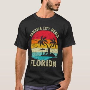 Family Vacation Vintage Retro Florida Panama City  T-Shirt