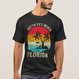 Family Vacation Vintage Retro Florida Siesta Key B T-Shirt
