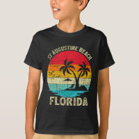 Family Vacation Vintage Retro Florida St Augustine