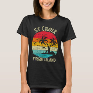 Family Vacation Vintage Retro Virgin Island St. Cr T-Shirt