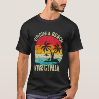 Family Vacation Vintage Retro Virginia Beach T-Shirt