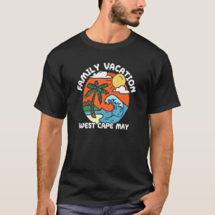 Family Vacation West Cape May Beach New Jersey T-Shirt