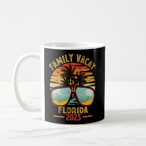 Family Vacay 2023 Florida Beach Coffee Mug