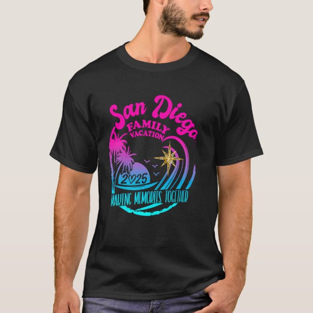 Family Vacay Squad Trip Shirt Family Vacation San  (Front)