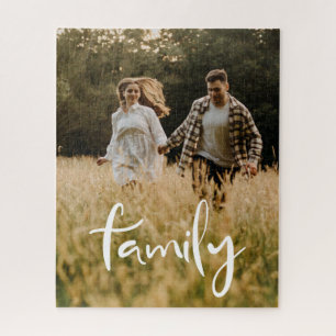 Family Vertical Keepsake Memento Jigsaw Puzzle