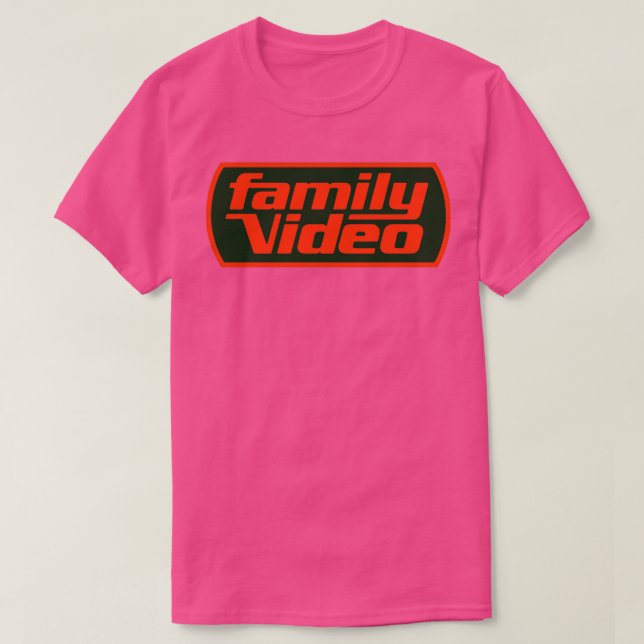 Family Video T-Shirt (Design Front)