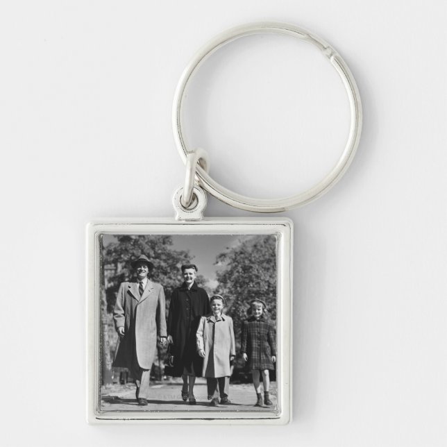 Family Walking Keychain (Front)