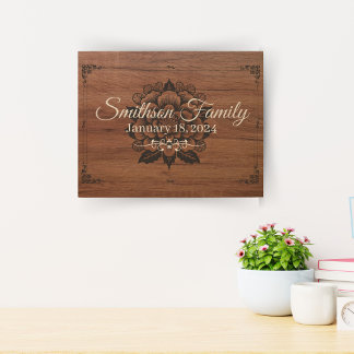 Family Wall Art, Housewarming Gift Wood Wall Art