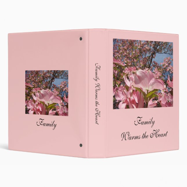 Family Warms the Heart! binder Photos album book (Background)