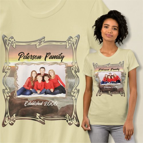 Family Waves and Boulders 0893 T_Shirt