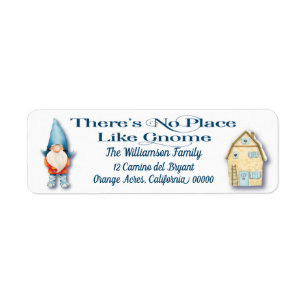 Family Whimsical Gnome Hygee Home Funny Label
