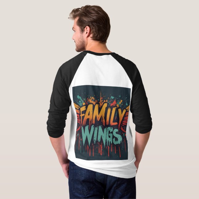 Family Wings T-Shirt (Back Full)