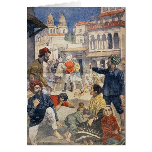 Famine in India Cards (Front)
