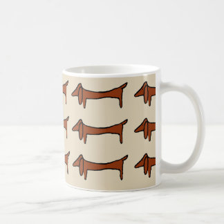 Famous Abstract Dachshund Coffee Mug