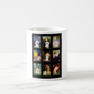 Famous Art Bichon Frise Composite Coffee Mug